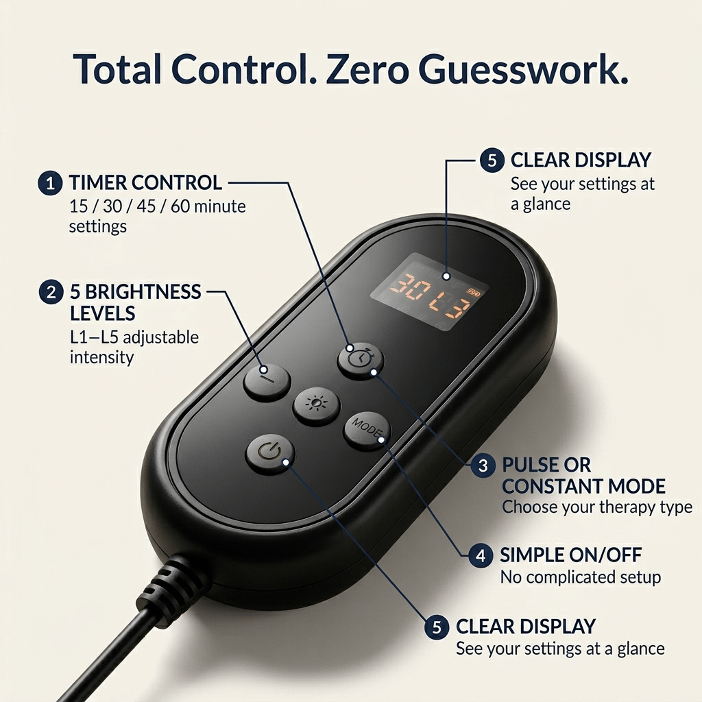 Nervora Red Light Foot Pad